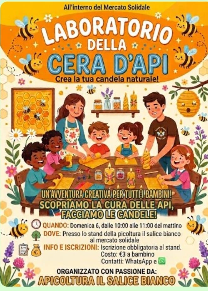 Laboratorio cera d'api